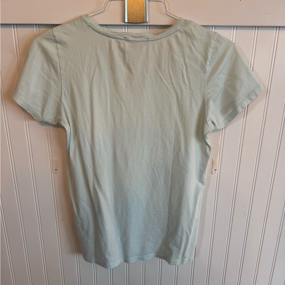 Pendleton Soft Mint Women's Short Sleeve Tee Shirt Scoop Neck Size Medium - Picture 3 of 7